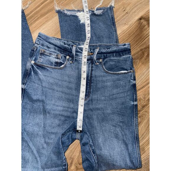 Good American Good Curve Boot distressed hem - size 8/29 - Picture 7 of 9